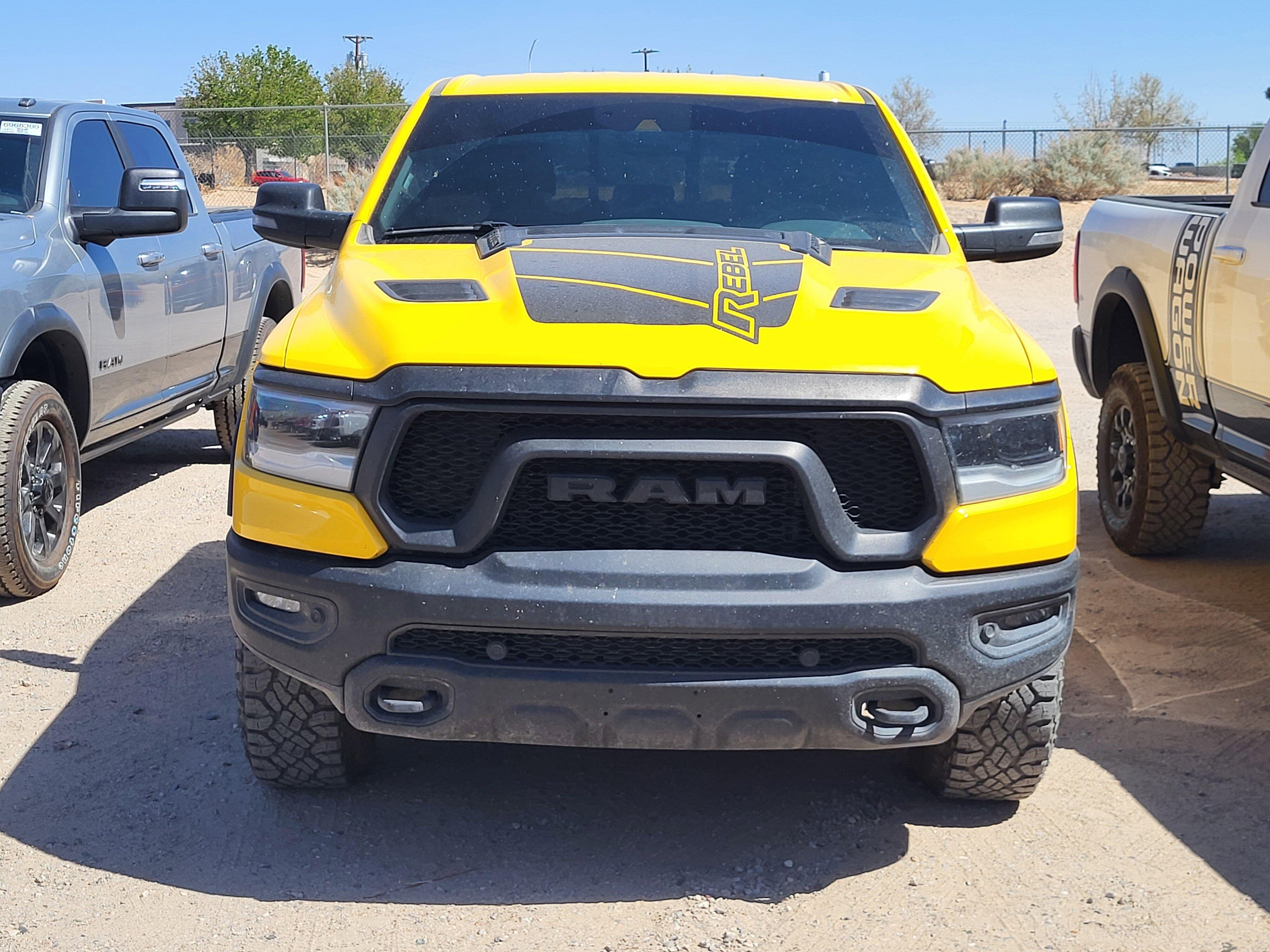 Used 2023 RAM Ram 1500 Pickup Rebel with VIN 1C6SRFLT8PN677695 for sale in Albuquerque, NM