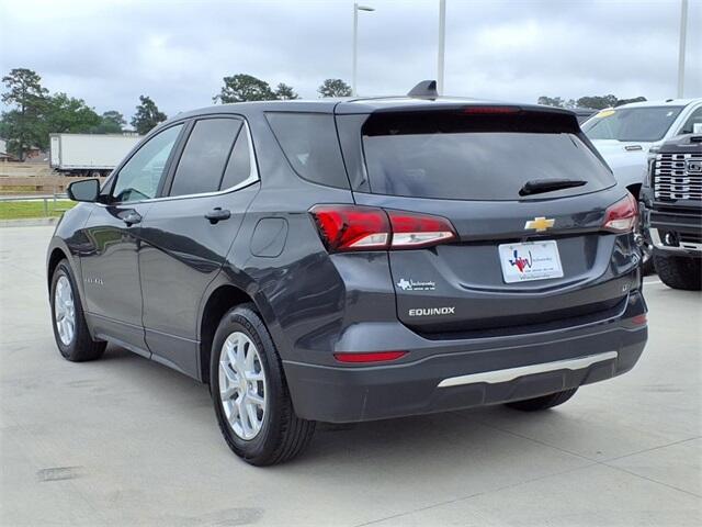 Used 2022 Chevrolet Equinox LT with VIN 3GNAXKEV4NS200256 for sale in Huntsville, TX