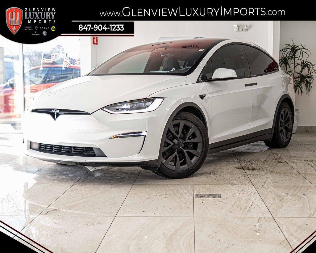 Used 2024 Tesla Model X Long Range with VIN 7SAXCBE55RF444238 for sale in Glenview, IL