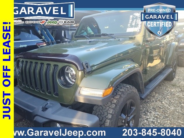 Used 2020 Jeep Wrangler Unlimited Sahara Altitude with VIN 1C4HJXEG9LW284101 for sale in Norwalk, CT