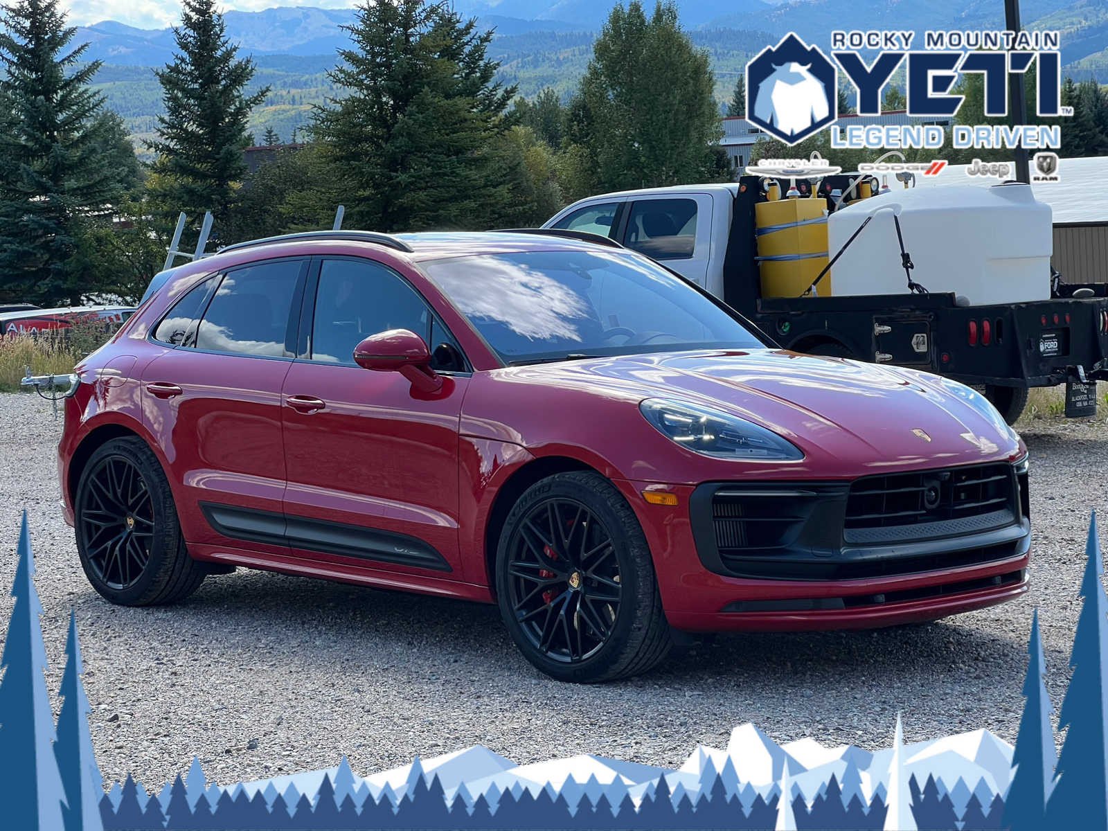 Used 2023 Porsche Macan GTS with VIN WP1AF2A53PLB55853 for sale in Jackson, WY