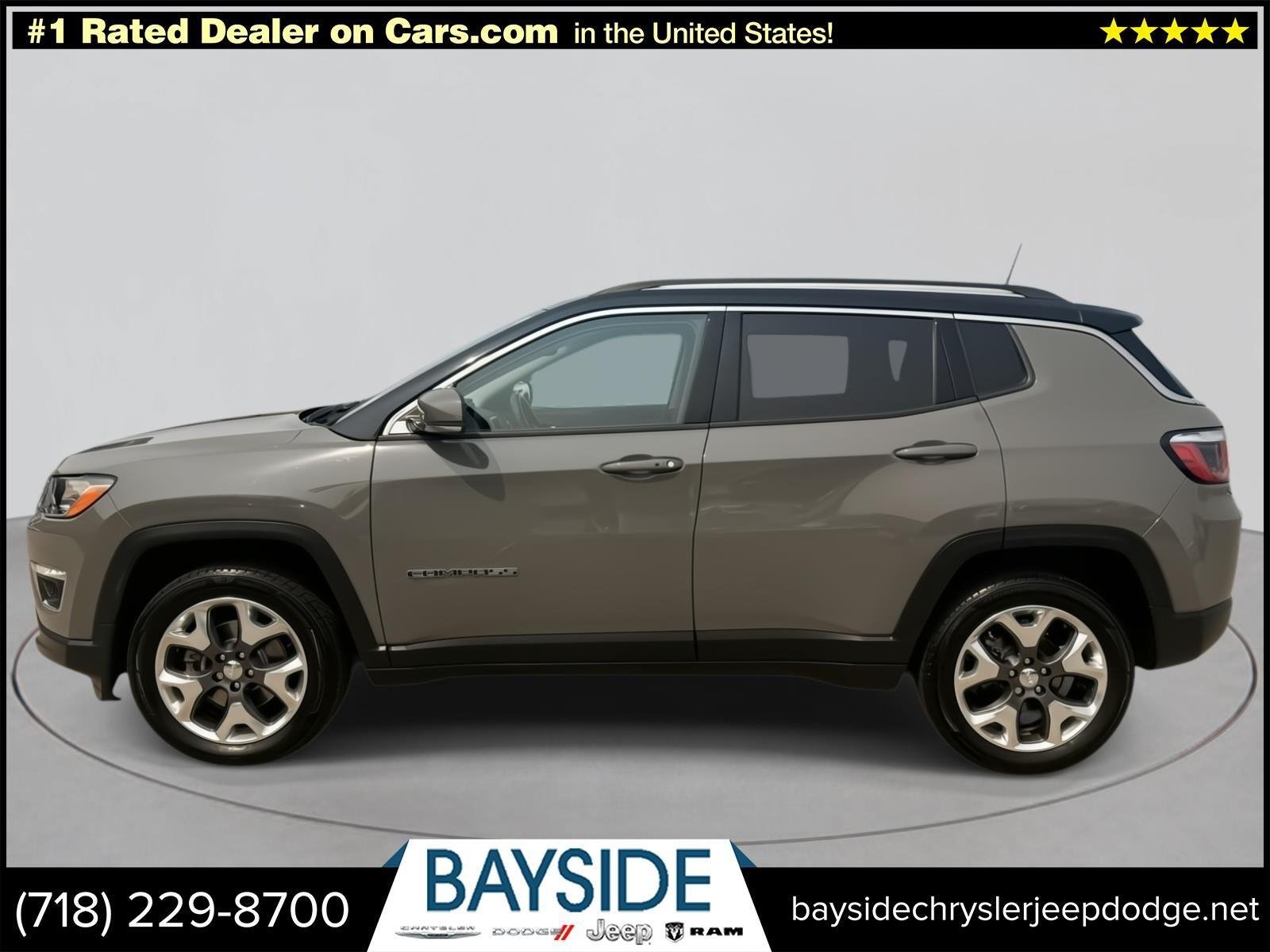 Used 2020 Jeep Compass Limited with VIN 3C4NJDCB2LT127962 for sale in Bayside, NY