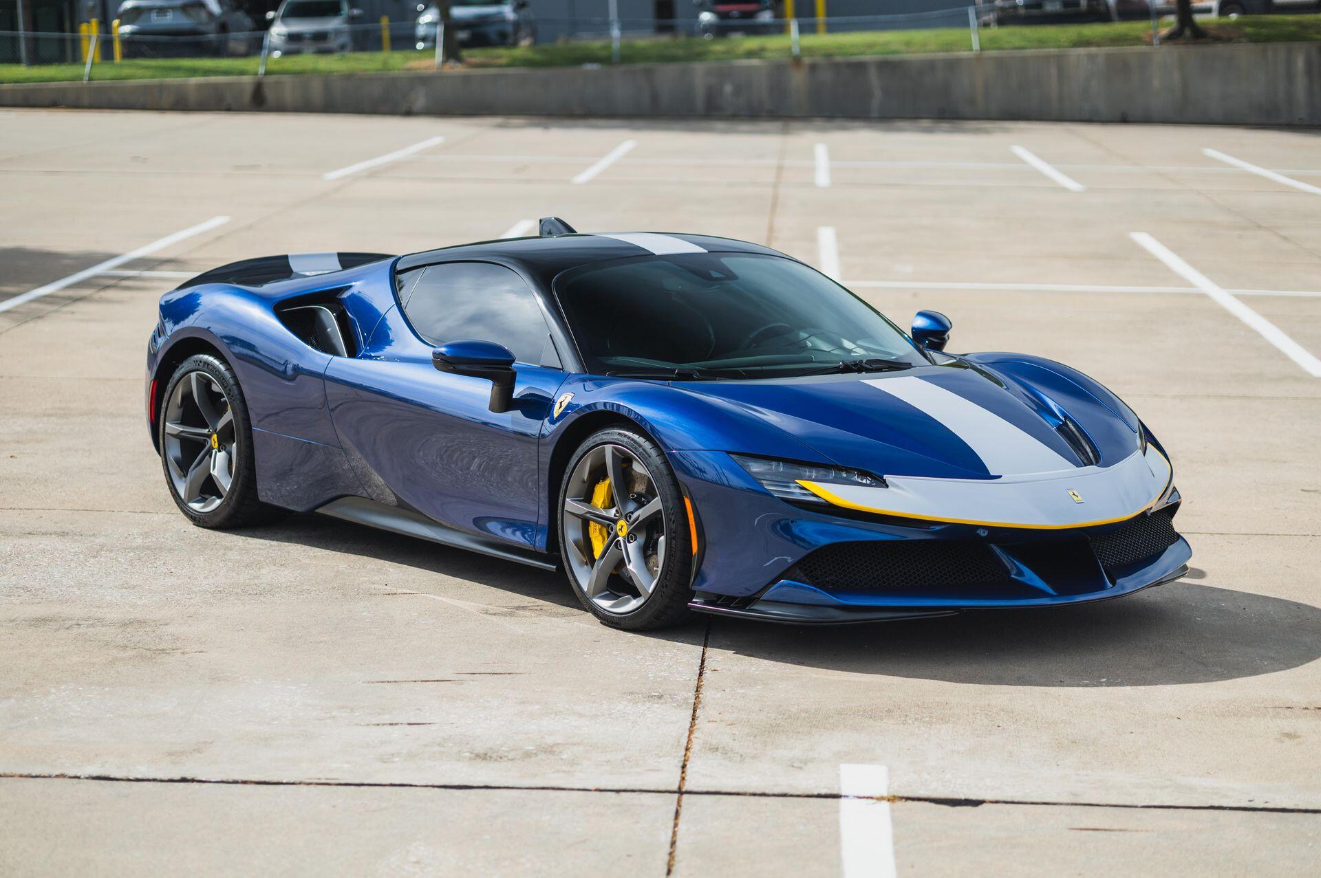 Used 2022 Ferrari SF90 Base with VIN ZFF95NLA1N0279512 for sale in Carrollton, TX