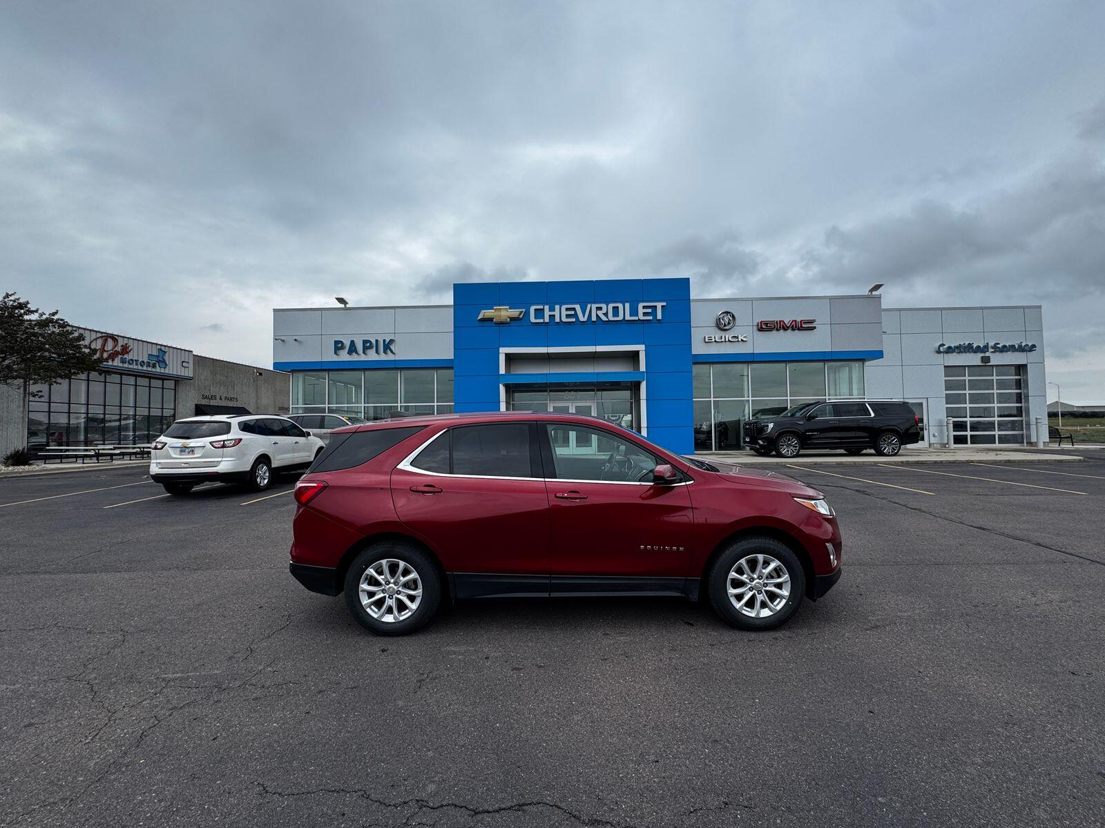 Used 2020 Chevrolet Equinox LT with VIN 3GNAXUEV3LS636427 for sale in Luverne, Minnesota