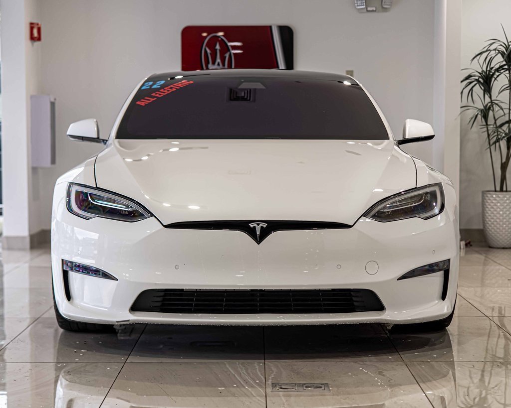 Used 2022 Tesla Model S Plaid with VIN 5YJSA1E67NF459219 for sale in Glenview, IL