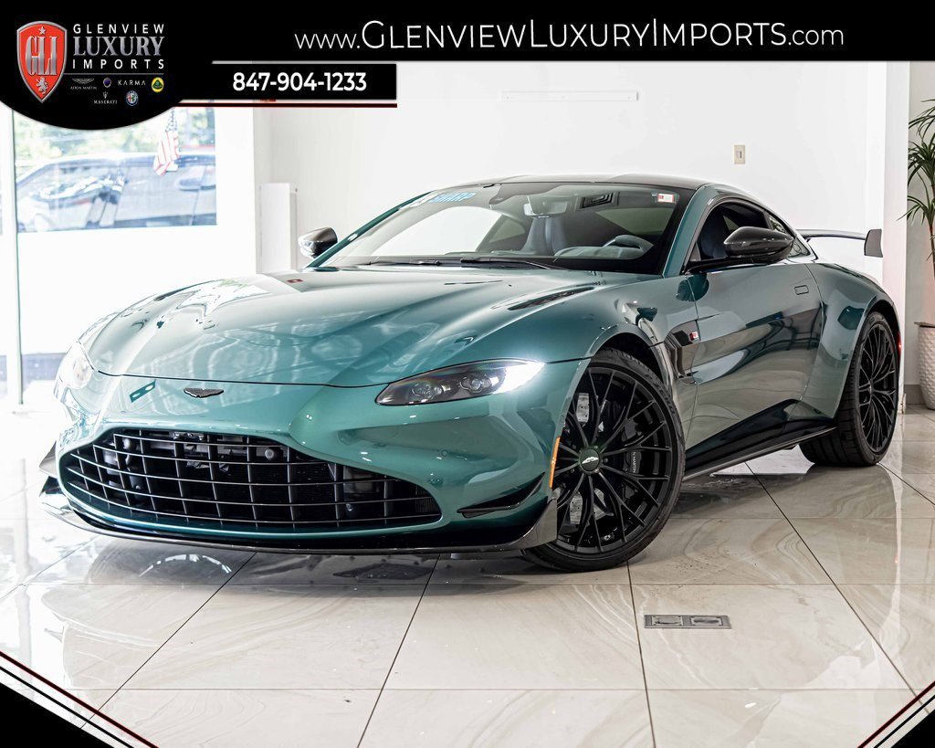 Used 2023 Aston Martin Vantage F1 with VIN SCFSMGAW7PGN50470 for sale in Glenview, IL