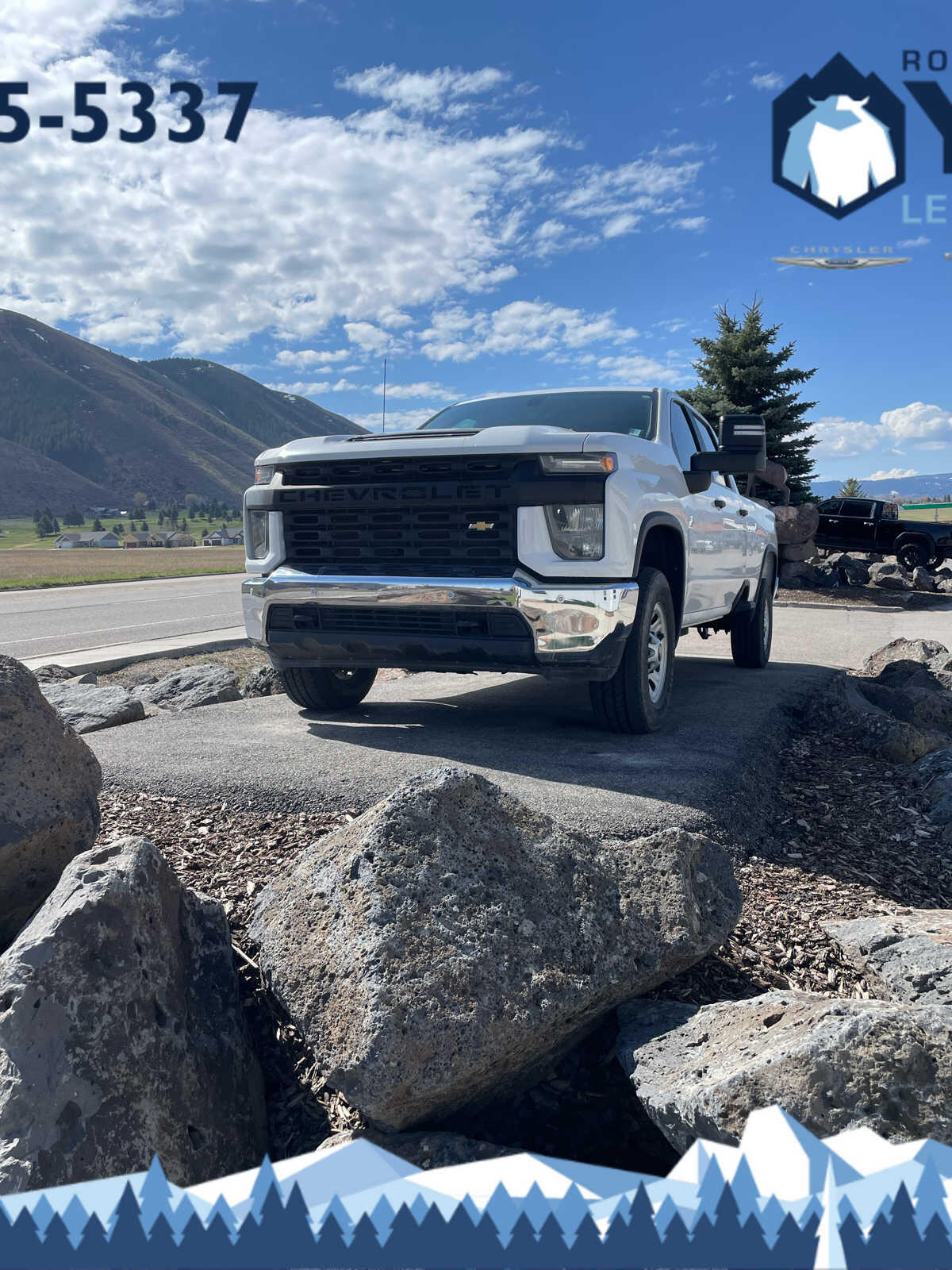 Used 2020 Chevrolet Silverado 3500HD Work Truck with VIN 1GC4YSE74LF158189 for sale in Jackson, WY