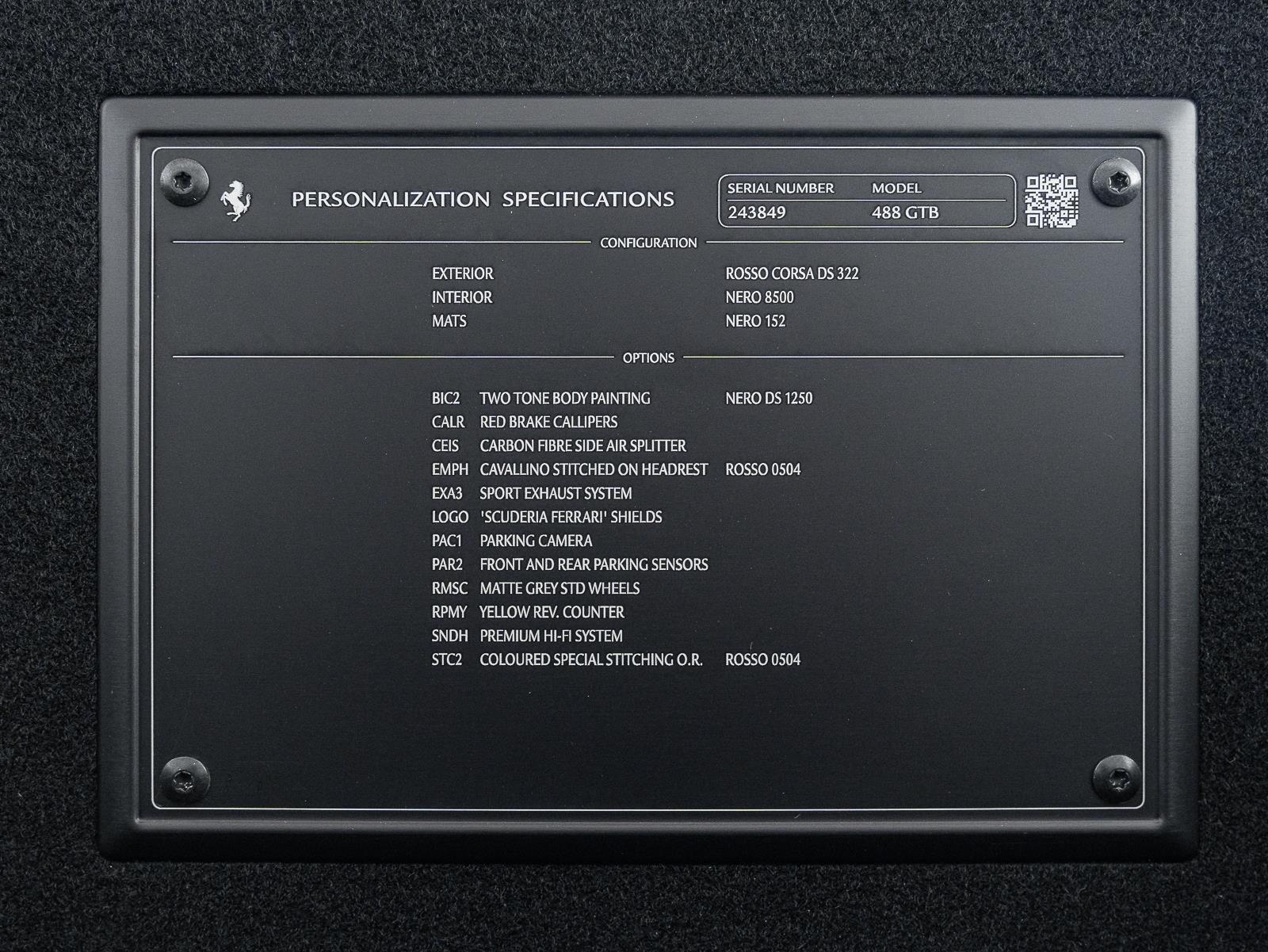 Used 2019 Ferrari 488 GTB Coupe