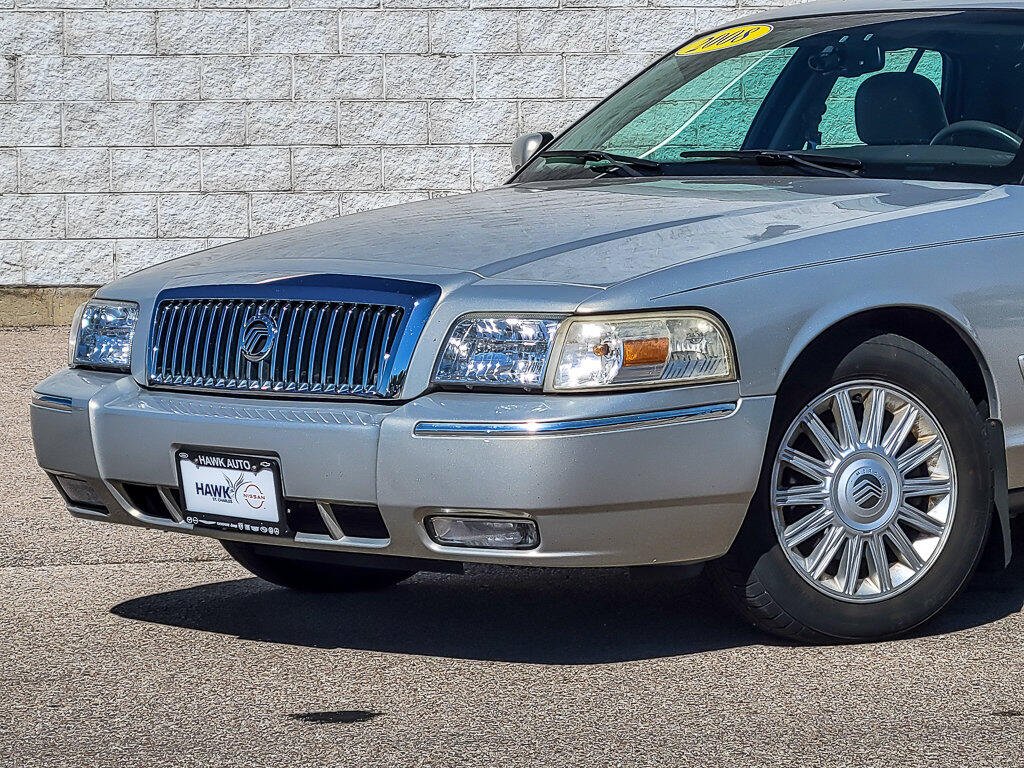 Used 2008 Mercury Grand Marquis LS with VIN 2MEHM75VX8X635579 for sale in Glenview, IL