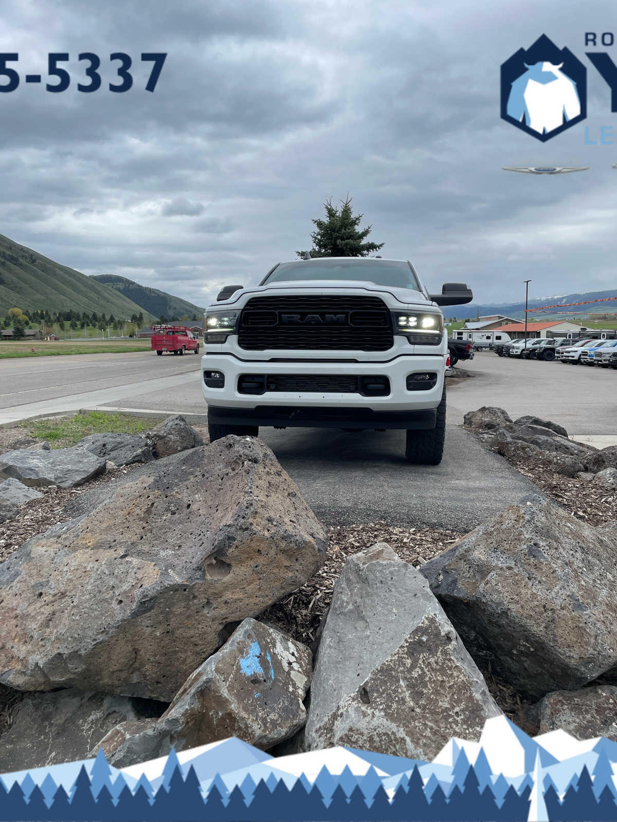 Used 2021 RAM Ram 2500 Pickup Laramie Limited with VIN 3C6UR5TL5MG638022 for sale in Jackson, WY