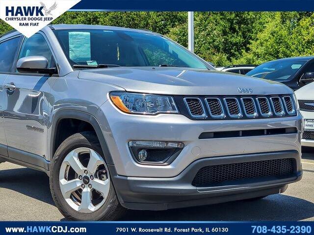 Used 2018 Jeep Compass Latitude with VIN 3C4NJDBB6JT256138 for sale in Glenview, IL
