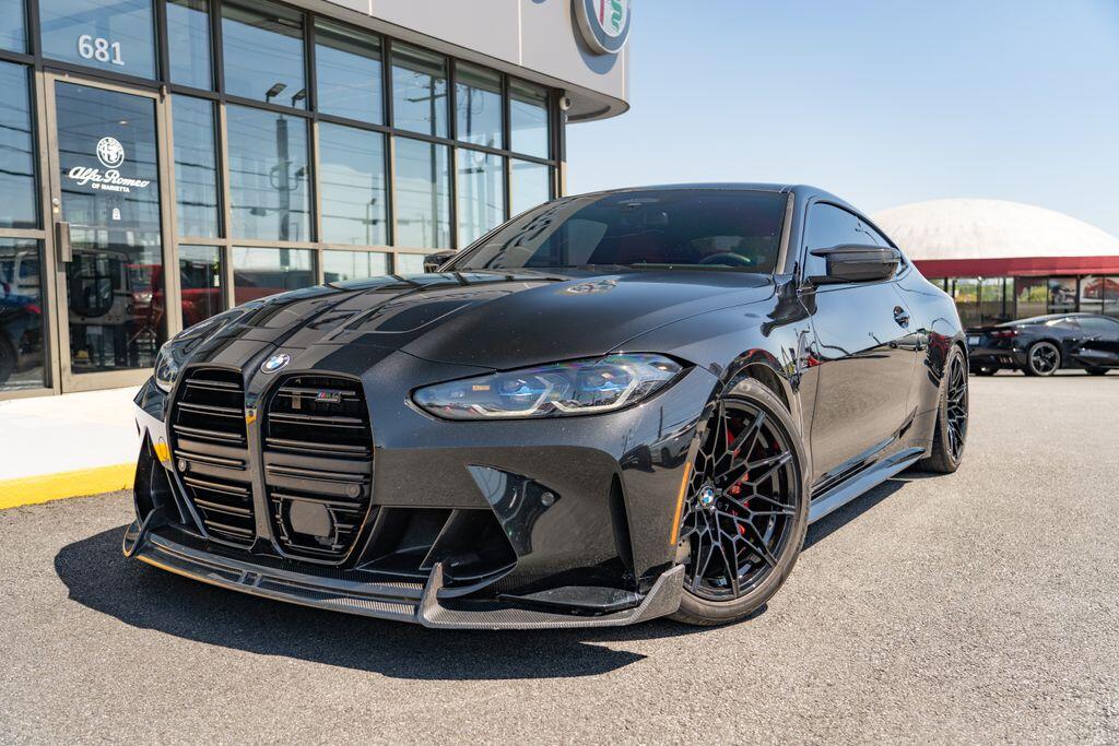 Used 2024 BMW M4 Coupe Base with VIN WBS43AZ04RCR93752 for sale in Marietta, GA