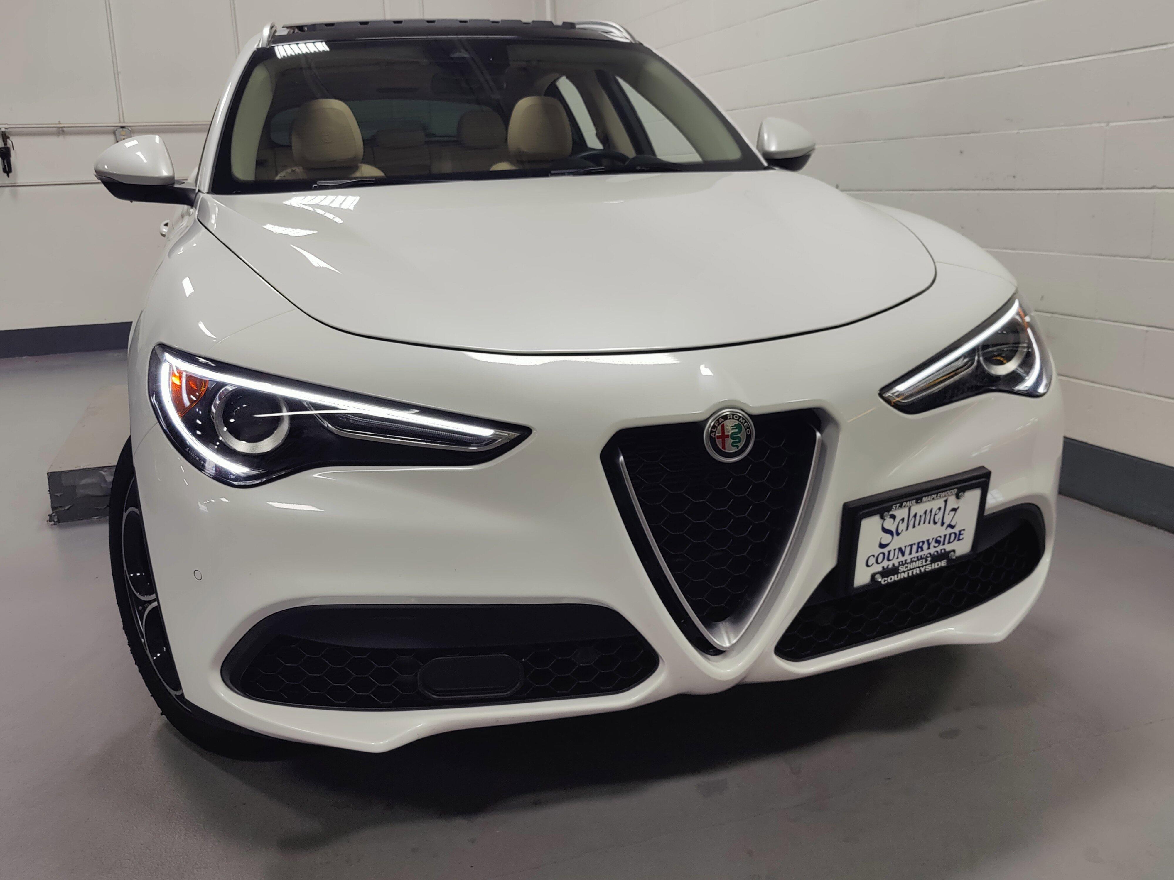 Used 2019 Alfa Romeo Stelvio Ti Lusso with VIN ZASPAKBN1K7C51014 for sale in Maplewood, Minnesota