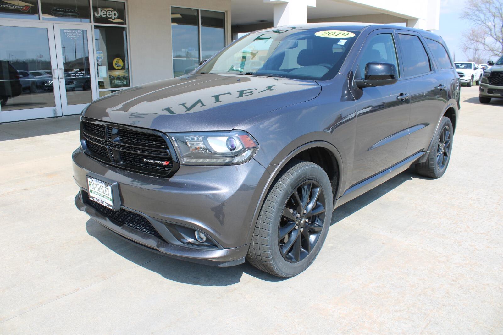 Used 2019 Dodge Durango SXT Plus with VIN 1C4RDJAG4KC847912 for sale in Highland, IL