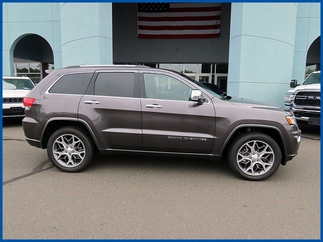 Certified 2021 Jeep Grand Cherokee Overland with VIN 1C4RJFCG9MC620771 for sale in New Britain, CT