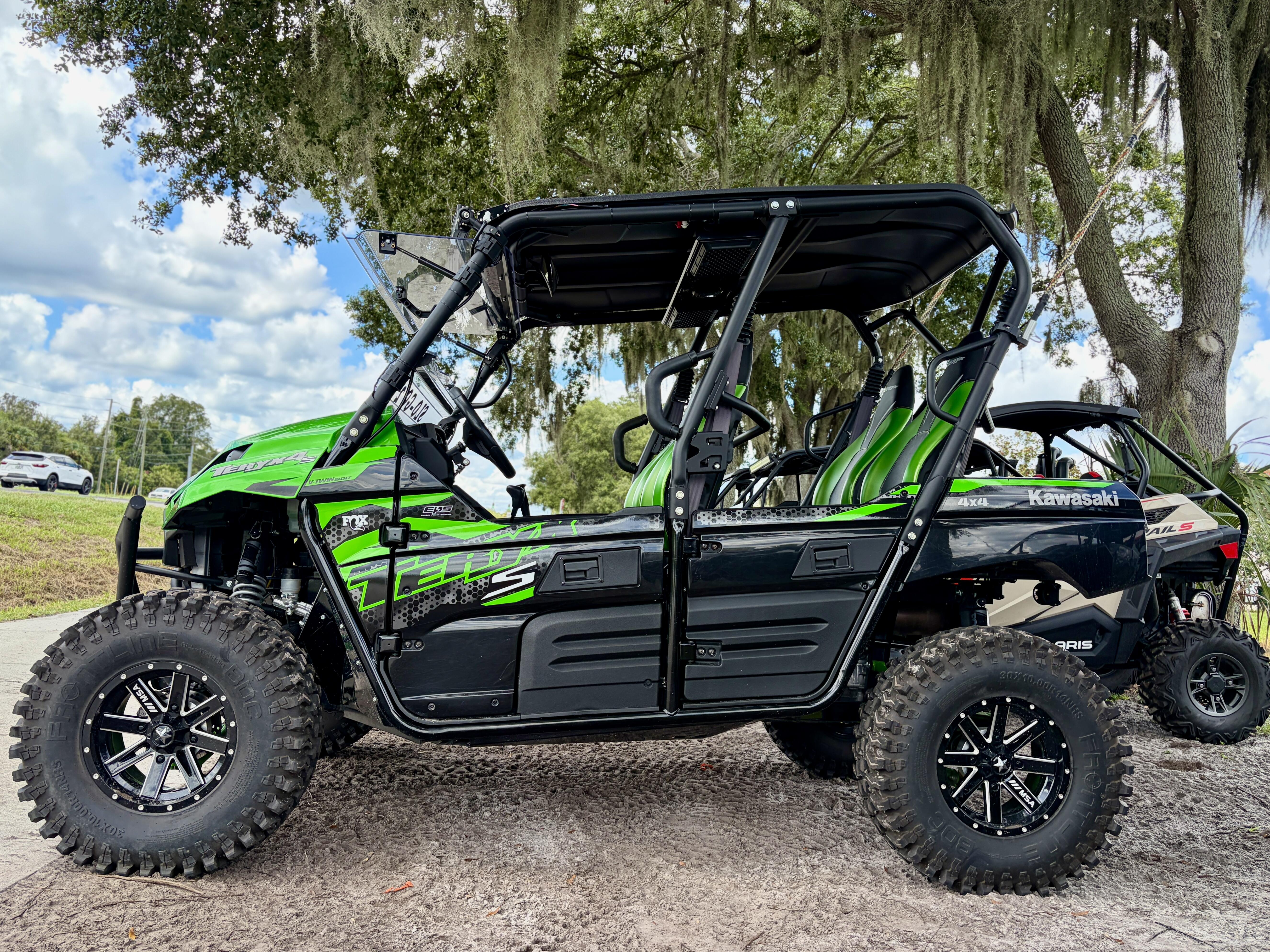 2022 Kawasaki TERYX4 800 GREEN
