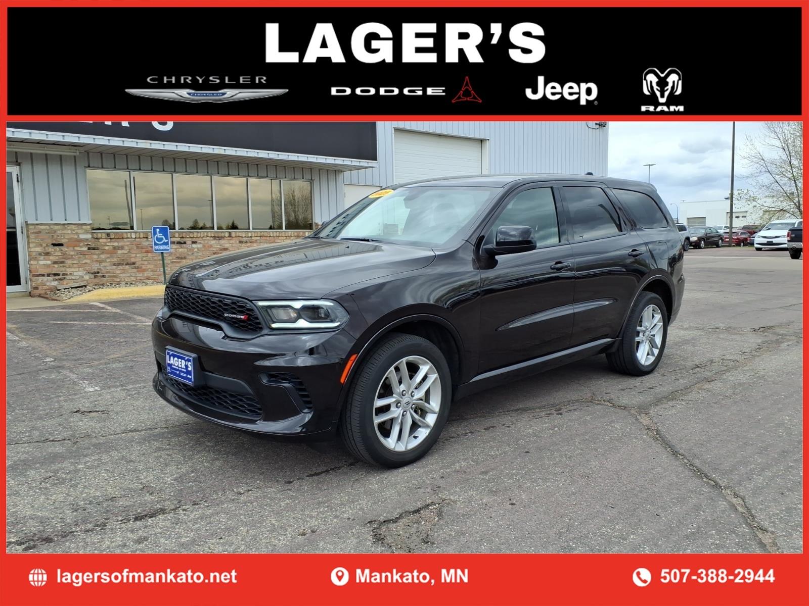 Used 2025 Dodge Durango GT with VIN 1C4RDJDGXSC536450 for sale in Mankato, Minnesota