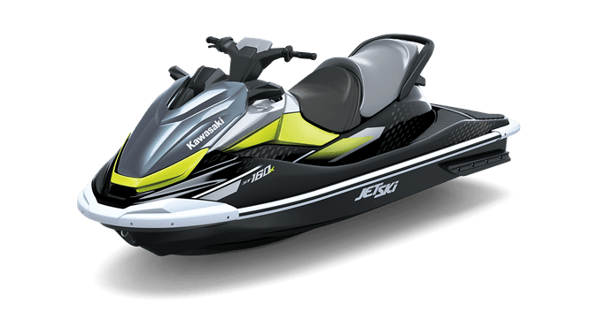 2026 Kawasaki JET SKI ST 160X  Metallic Bluish GrayPearl Neon Yellow