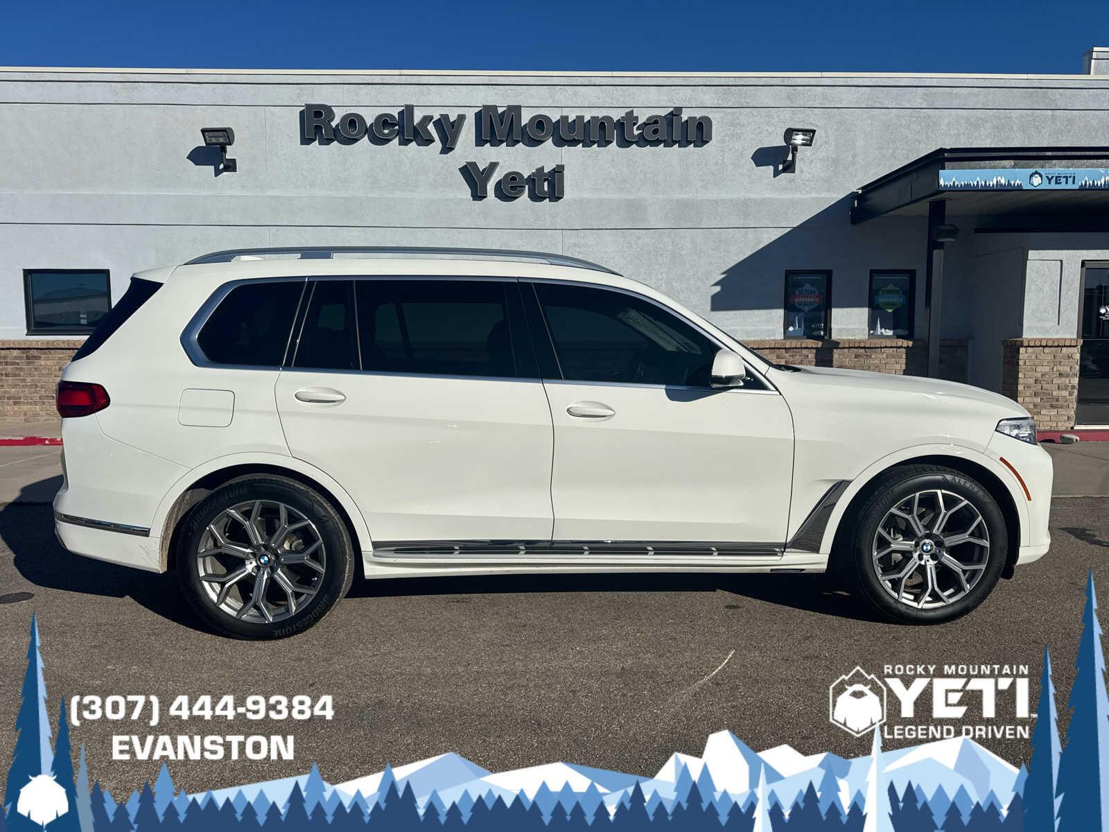 Used 2019 BMW X7 40i with VIN 5UXCW2C53KL087343 for sale in Jackson, WY