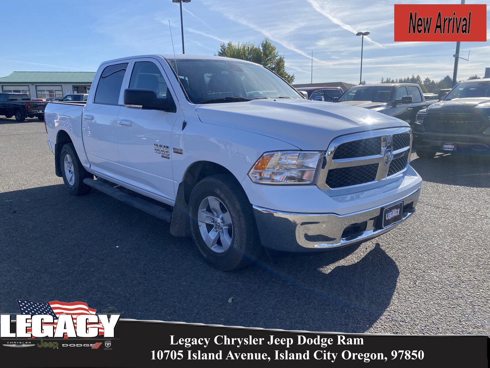 Used 2022 RAM Ram 1500 Classic SLT with VIN 1C6RR7LT4NS240389 for sale in Island City, OR