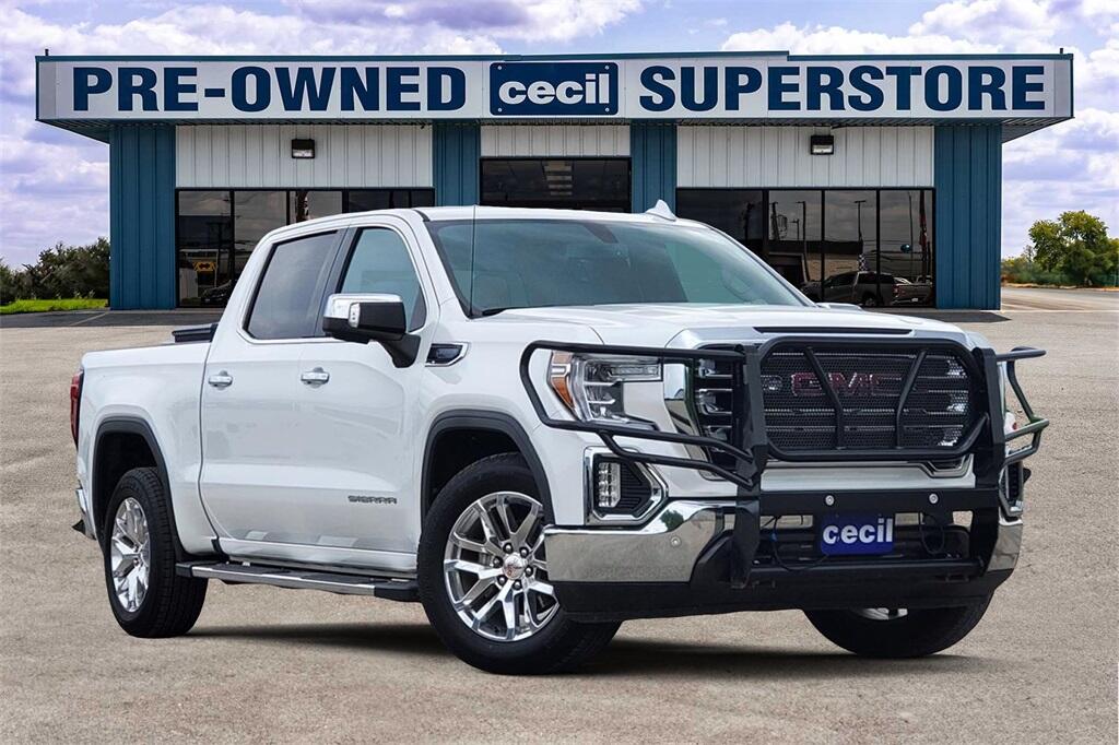 Used 2019 GMC Sierra 1500 SLT with VIN 1GTP8DED3KZ212982 for sale in Uvalde, TX