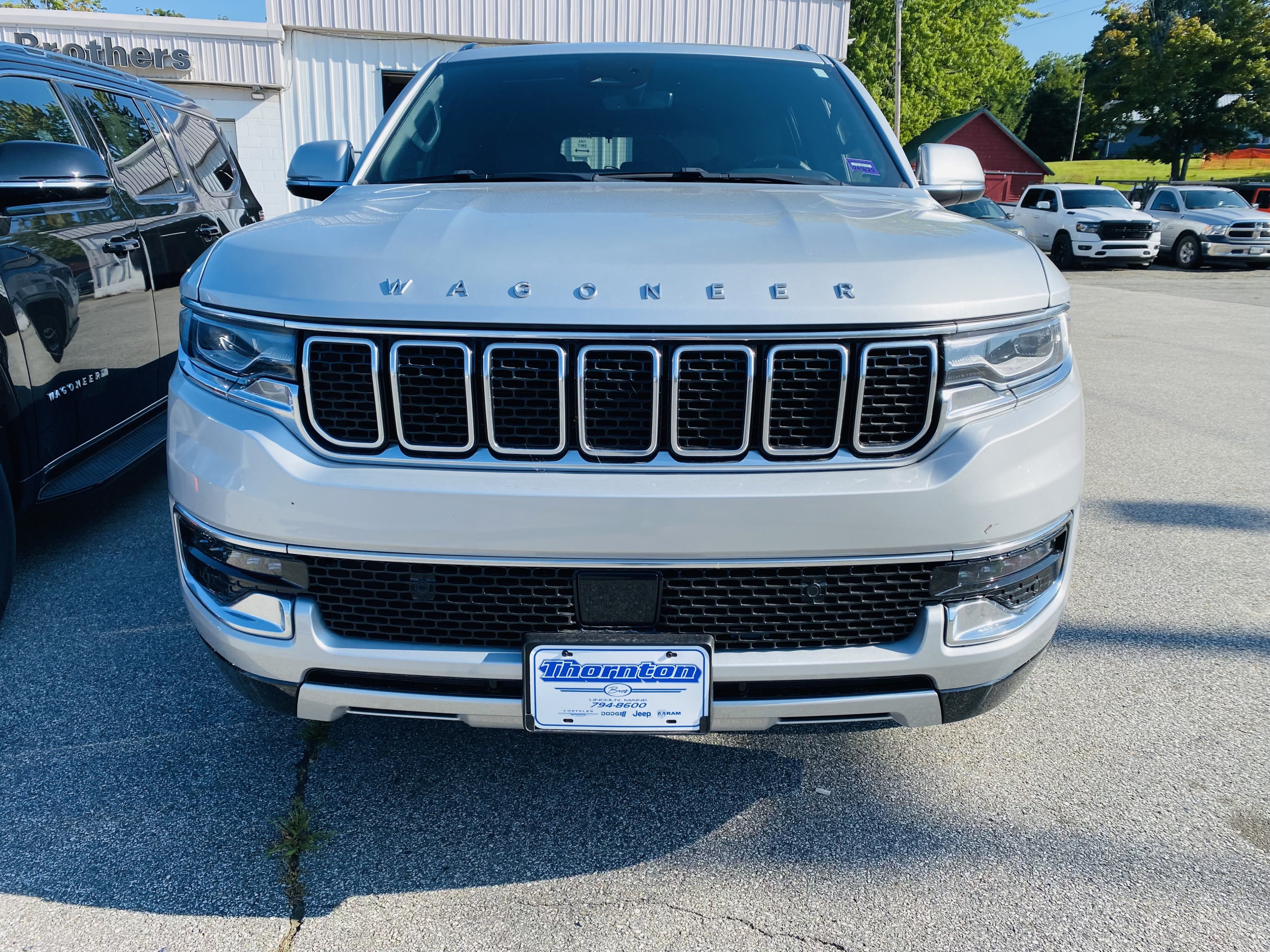 Certified 2022 Jeep Wagoneer Series II with VIN 1C4SJVBTXNS182828 for sale in Lincoln, ME