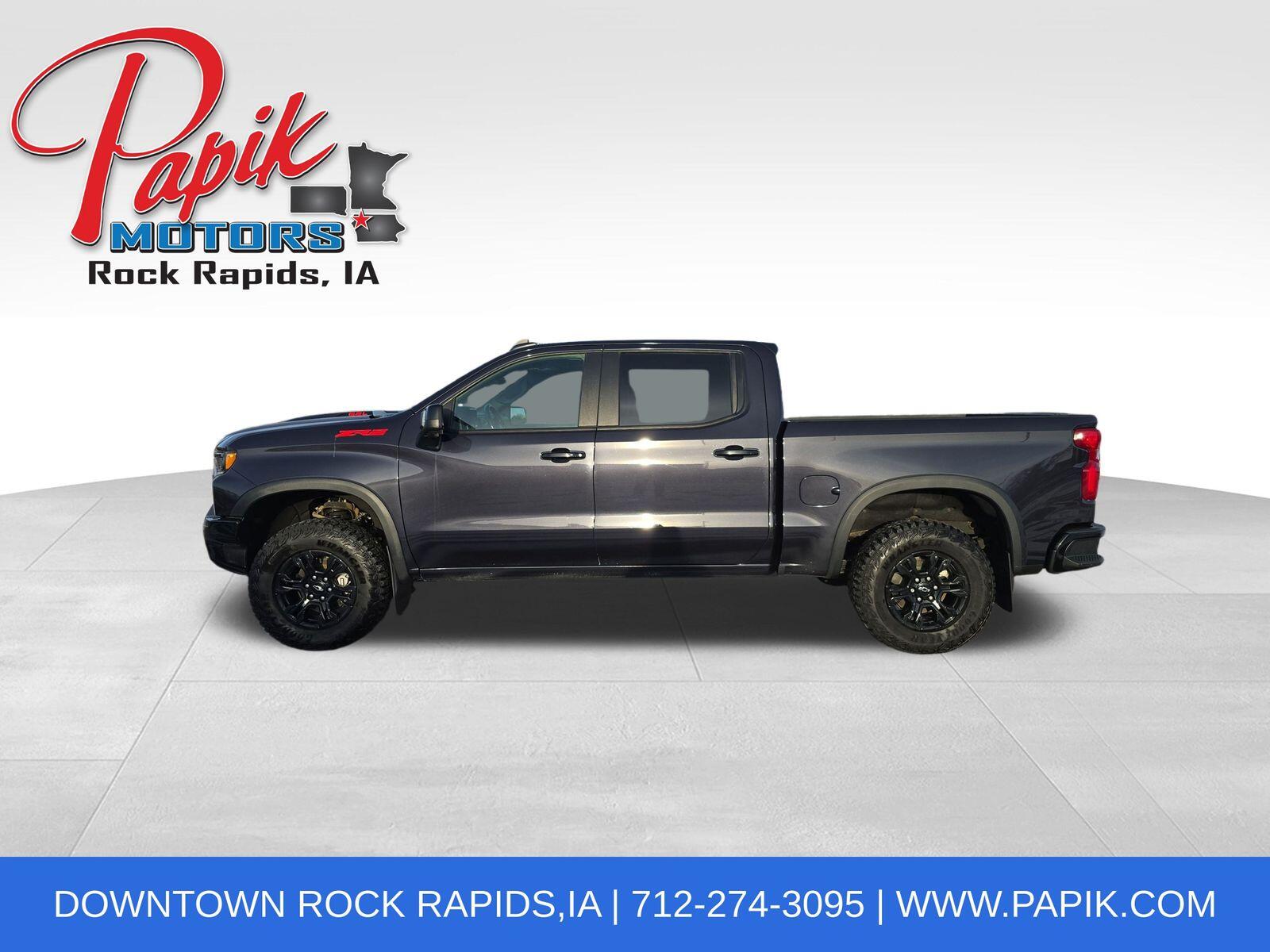 Used 2024 Chevrolet Silverado 1500 ZR2 with VIN 3GCUDHEL5RG119288 for sale in Luverne, Minnesota