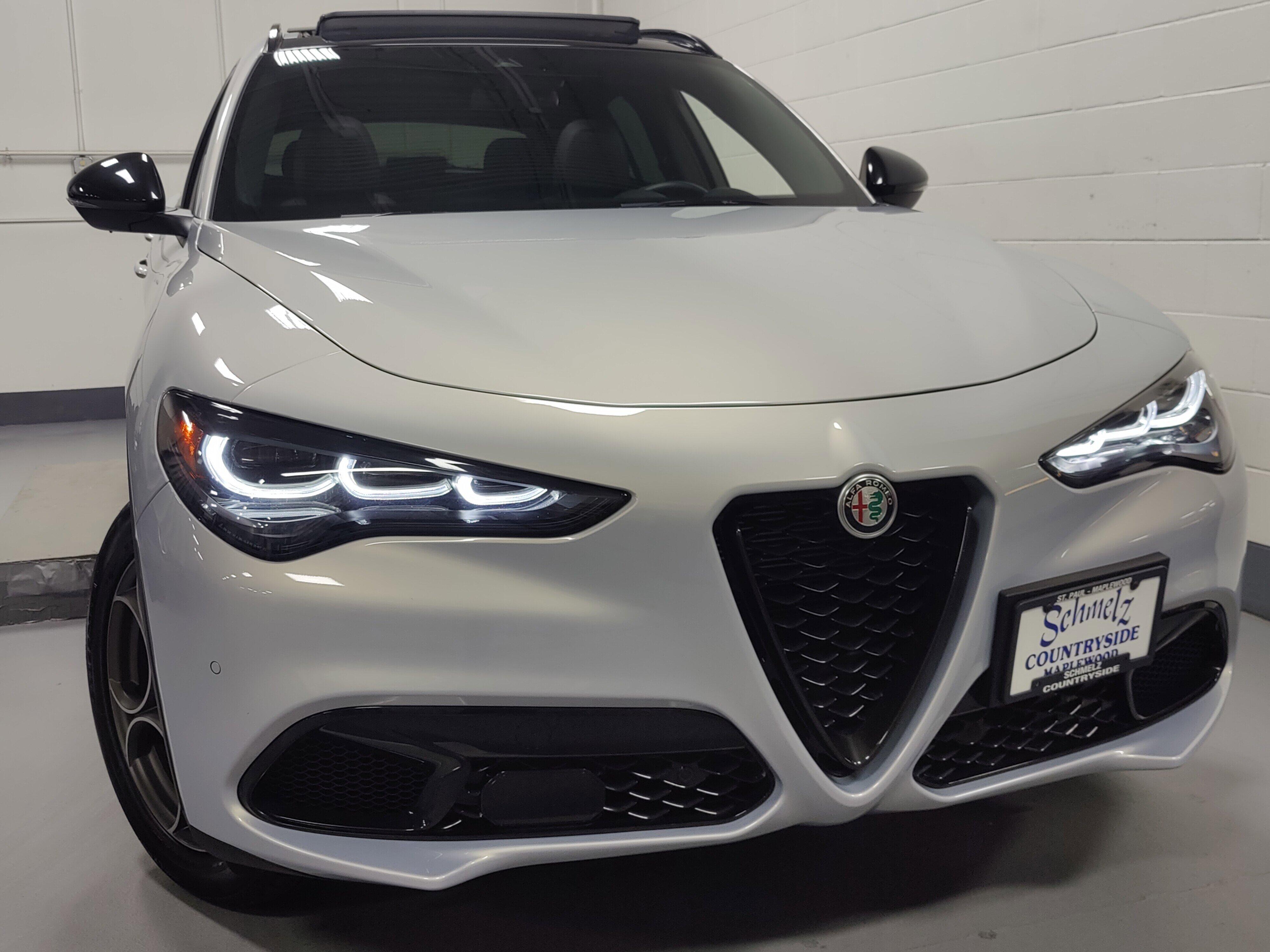 Used 2024 Alfa Romeo Stelvio Sprint with VIN ZASPAKAN9R7D80663 for sale in Maplewood, Minnesota