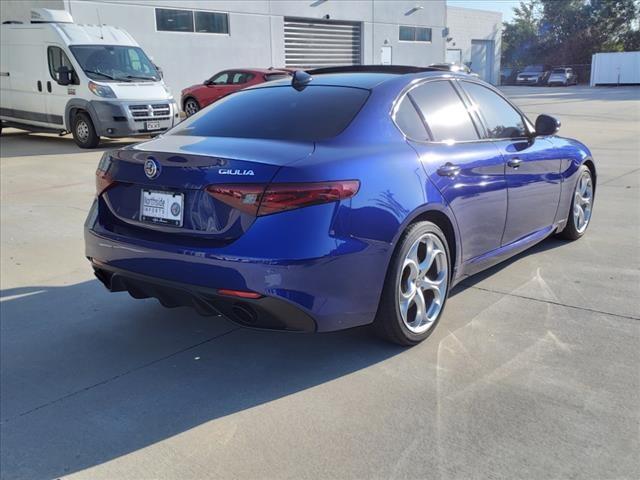 Used 2021 Alfa Romeo Giulia Ti Sport with VIN ZARFAMBN7M7649935 for sale in Spring, TX