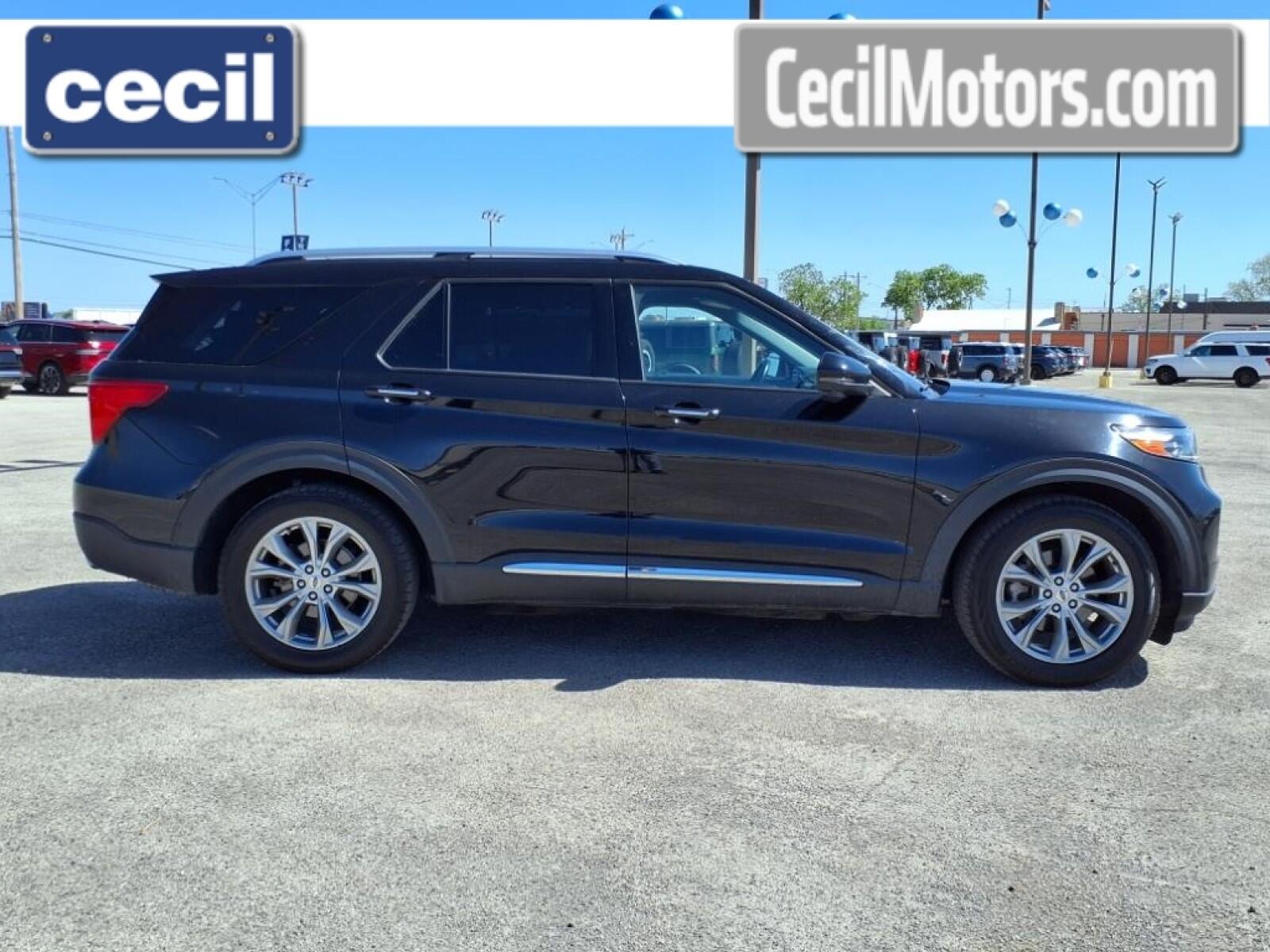 Used 2021 Ford Explorer Limited with VIN 1FMSK7FH6MGB52267 for sale in Burnet, TX