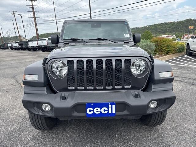 Used 2024 Jeep Wrangler 4-Door Sport S with VIN 1C4PJXDN7RW110547 for sale in Uvalde, TX