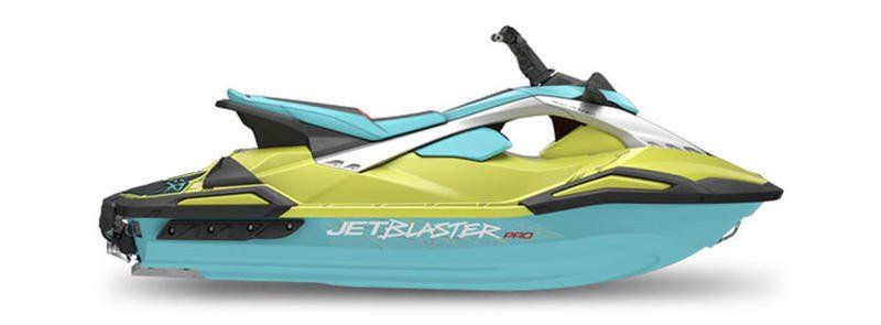 2025 Yamaha JETBLASTER PRO 3UP LUNAR YELLOW AND MINT Image 1