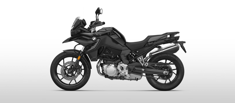 2023 BMW F 750 GS in a Black Storm Met exterior color. Greater Boston Motorsports 781-583-1799 pixelmotiondemo.com 