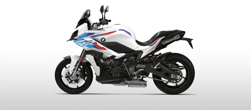 2023 BMW S 1000 XR in a Light White exterior color. Greater Boston Motorsports 781-583-1799 pixelmotiondemo.com 