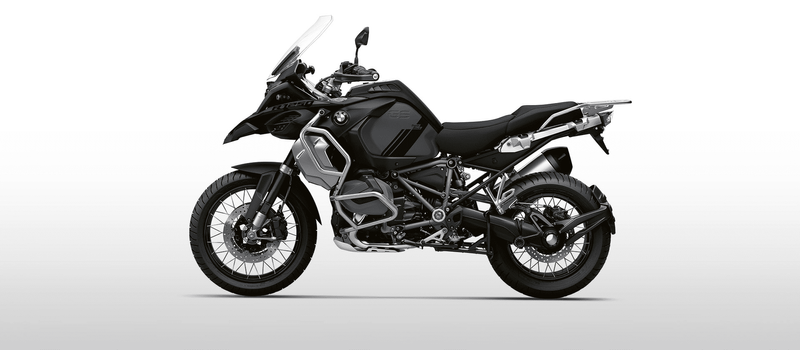2024 BMW R 1250 GS Adventure in a BLACK STORM/BLACK/AGA exterior color. BMW Motorcycles of Temecula – Southern California 951-395-0675 bmwmotorcyclesoftemecula.com 
