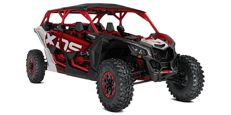 2025 Can-Am MAVERICK MAX XDS 64 TURBO RR FIERY RED AND HYPER SILVERImage 16