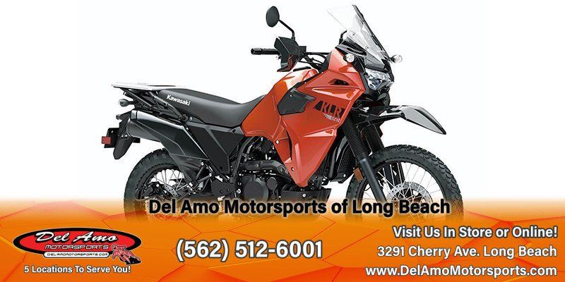 2022 Kawasaki KL650GNFNL  in a ORANGE exterior color. Del Amo Motorsports of Long Beach (562) 362-3160 delamomotorsports.com 