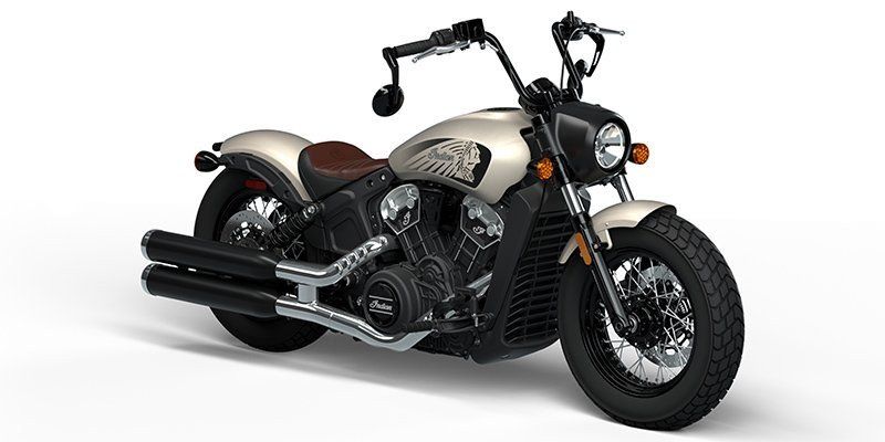 2024 Indian Motorcycle Scout Bobber Twenty in a Silver Quartz Smoke exterior color. Motorcycles of Dulles 571.934.4450 motorcyclesofdulles.com 