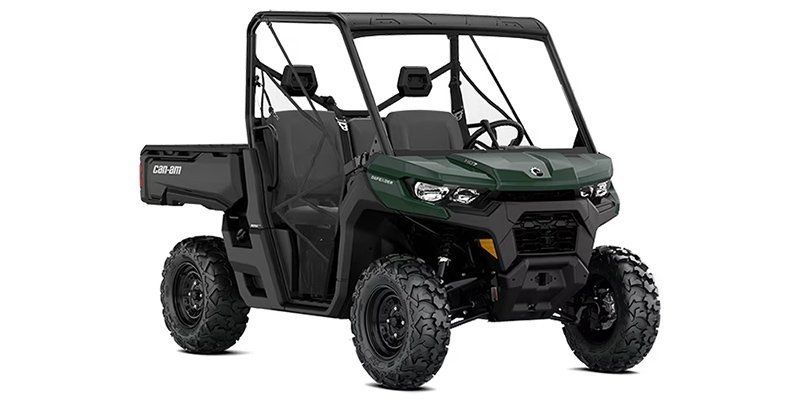 2024 CAN-AM DEFENDER DPS HD9 TIMELESS BLACK in a BLACK exterior color. Family PowerSports (877) 886-1997 familypowersports.com 