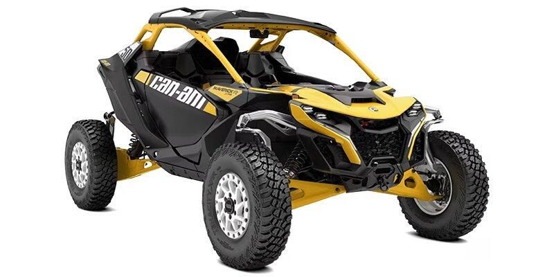 2024 Can-Am MAVERICK R X RS WITH SMARTSHOX 999T DCT TRIPLE BLACKImage 1