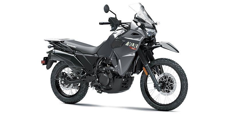 2023 Kawasaki KLR 650 S in a Pearl Storm Gray exterior color. Central Mass Powersports (978) 582-3533 centralmasspowersports.com 