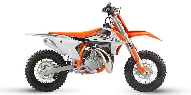 2023 KTM SX 50 MINI in a Orange exterior color. New England Powersports 978 338-8990 pixelmotiondemo.com 