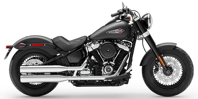 2019 Harley-Davidson Softail in a Black exterior color. New England Powersports 978 338-8990 pixelmotiondemo.com 