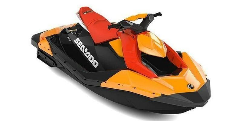 2022 Seadoo PW SPARK 2UP TRIXX 90 IBR AUD RD 22  in a Lava Red exterior color. Central Mass Powersports (978) 582-3533 centralmasspowersports.com 