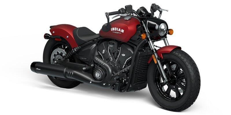 2025 Indian Motorcycle INDIAN SCOUT BOBBER LIMITED SUNSET RED SMOKEImage 1