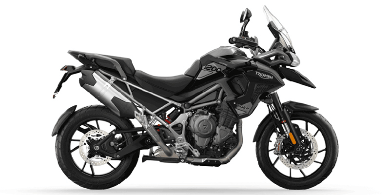 2018 Triumph Tiger 1200 XRx in a Black exterior color. San Jose BMW Motorcycles 555-555-5555 sjbmw.com 