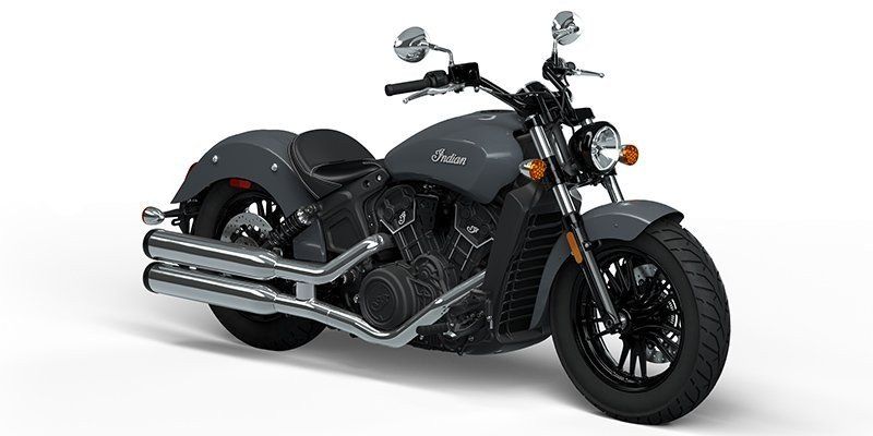 2024 Indian Motorcycle Scout Sixty in a Stealth Gray exterior color. Motorcycles of Dulles 571.934.4450 motorcyclesofdulles.com 