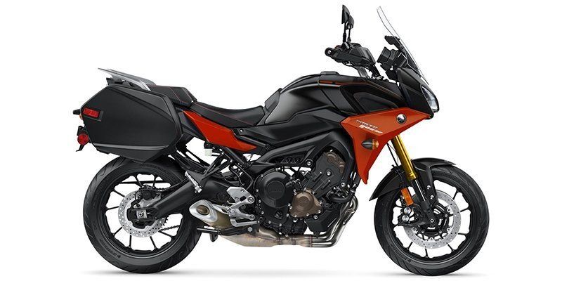 2020 Yamaha Tracer in a Black Orange exterior color. New England Powersports 978 338-8990 pixelmotiondemo.com 