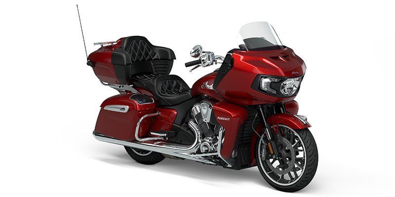 2024 INDIAN MOTORCYCLE PURSUIT LTD AUD SUNSET RED METALLIC  49ST Limited with PowerBand Audio PackageImage 22