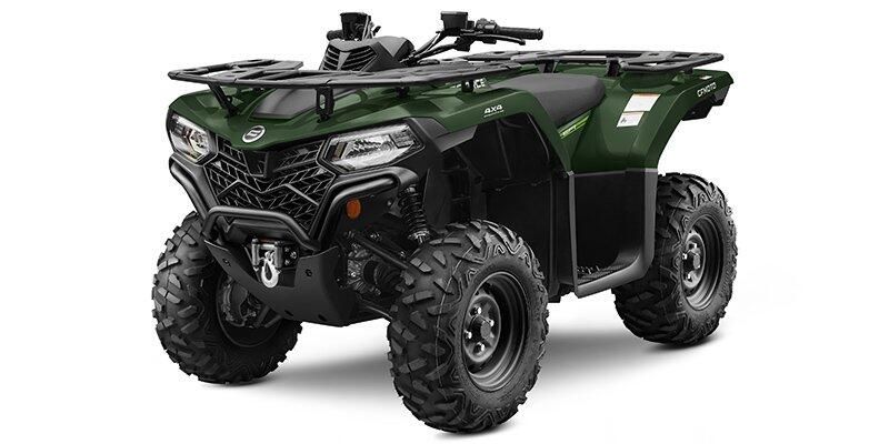 2025 CFMOTO CFORCE 400 in a HUNTER GREEN exterior color. Family Powersports Odessa (432) 368-7907 fpsodessa.com 